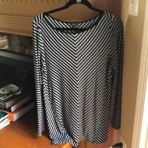 Wearever knit tunic top- Long sleeved